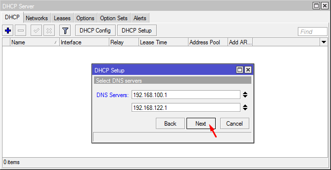DNS Servers DHCP