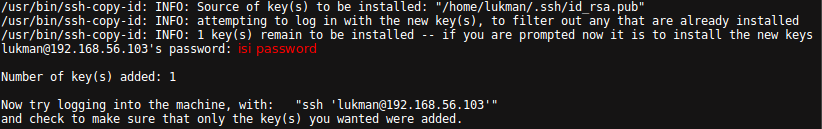 Transfer SSH Public Key to Server